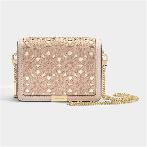 michael kors clutch with flowers